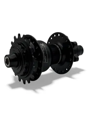 SD-X Sniper Expert Disc Rear Hub 10 mm Black